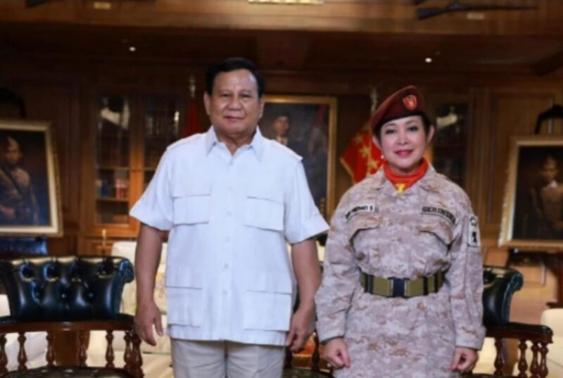 Prabowo Subianto dan Titiek Soeharto. (Instagram.com/@titieksoeharto)