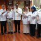 Wakil Menteri Pertanian (Wamentan) Sudaryono menerima kunjungan dari jajaran Badan Informasi Geospasial (BIG) di kantor pusat Kementerian Pertanian. (Dok. Kementan)