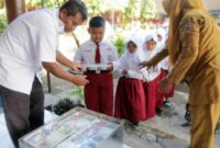 SDN 1 Donohudan, Boyolali, Jawa Tengah saat melaksanakan Program Makan Bergizi Gratis Senin (6/1/2025). (Dok. Tim Media Prabowo)