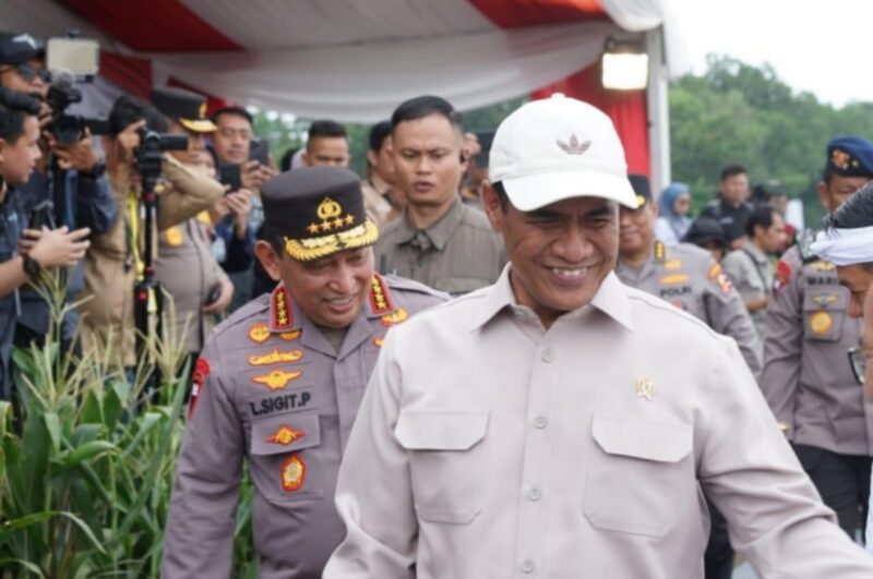 Kegiatan tanam jagung serentak seluas 1 juta hektar yang melibatkan 19 provinsi di Indonesia. (Dok. Kementan).