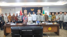 Wakil Menteri Pertanian (Wamentan) Sudaryono beraudiensi dengan DPRD Provinsi Jawa Timur di Kantor Pusat Kementerian Pertanian (Kementan). (Dok. Kementan)