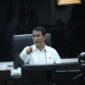 Menteri Pertanian (Mentan) Andi Amran Sulaiman memimpin Rapat Koordinasi Ketersediaan Bahan Pokok bersama kementerian, lembaga, dan BUMN Pangan, di Kantor Pusat Kementerian Pertanian (Kementan). (Dok. Kementan)