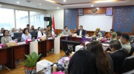 Ketua OC CIDER 2025, Abdul Latif Gau, dalam Forum Grup Diskusi (FGD) mengenai Peningkatan Kualitas Komoditas Pertanian dan Peternakan Indonesia. (Dok. Kementan)