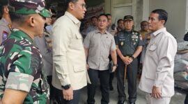 Menteri Pertanian (Mentan), Andi Amran Sulaiman bersama Wakil Menteri Pertanian (Wamentan), Sudaryono melakukan inspeksi mendadak (sidak). (Dok. Kementan)
