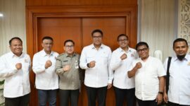 Dalam rangka mempercepat tercapainya kemandirian daging di Indonesia, Wamentan Sudaryono ajak Kadin untuk perkuat kaloborasi. (Dok. Kementerian Pertanian)
