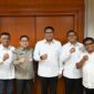 Dalam rangka mempercepat tercapainya kemandirian daging di Indonesia, Wamentan Sudaryono ajak Kadin untuk perkuat kaloborasi. (Dok. Kementerian Pertanian)