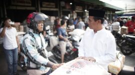 Menteri Pertanian (Mentan) Andi Amran Sulaiman melakukan sidak ke Pasar Induk Beras Cipinang, Jakarta Timur. (Dok. Kementan)