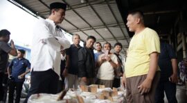 Menteri Pertanian (Mentan) Andi Amran Sulaiman melakukan sidak ke Pasar Induk Beras Cipinang, Jakarta Timur. (Dok. Kementan)