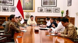 Rapat Terbatas di Istana Negara bersama Presiden Prabowo. (Dok. Kementan)