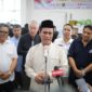 Menteri Pertanian (Mentan) Andi Amran Sulaiman saat memantau Operasi Pasar Pangan Murah di Kantor Pos Jakarta Timur. (Dok. Kementan)