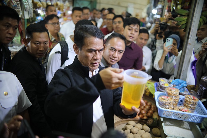 Menteri Pertanian Andi Amran Sulaiman (Mentan Amran), kembali turun ke lapangan melakukan inspeksi mendadak (sidak).  (Dok kementan)