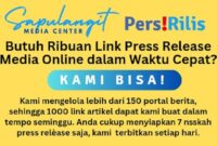 Sapulangit Media Center (SMC) melayani jasa manajemen reputasi, pencitraan dan pemulihan nama baik melalui implementasi publikasi press release di jaringan media online. Informasi lebih lanjut, hubungi 0853 1555 7788 (WhatsApp). (Dok. Sapulangit.com).