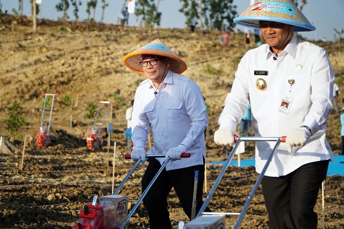 Program pemanfaatan lahan perhutanan sosial penting untuk memperkuat ketahanan pangan. (Dok. Dok. Bapanas
)